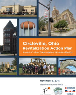 Cover of the Circleville Economic Revitalization Action Plan