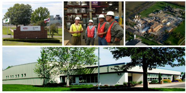 Investors and officials at a Pickaway County development site
